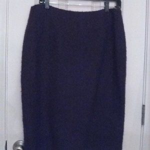 Anne Klein 2 Mohair Wool Skirt